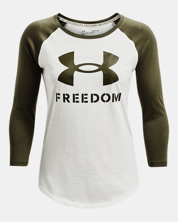 Women's UA Freedom Utility T-Shirt, White, pdpMainDesktop image number 4